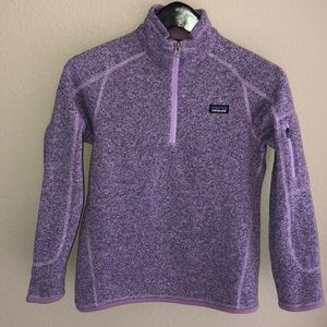 Patagonia Girls Half Zip Fleece